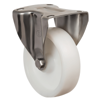 Большегрузное нейлоновое колесо  EZ02 HKZ 150 (INOX)