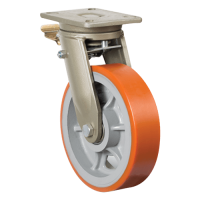 Большегрузное полиуретановое колесо  EV01 VBP 300 F