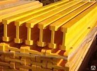 Деревянная двутавровая балка перекрытия