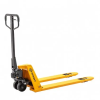 Гидравлическая тележка (рохля) SDLP 52 низкопрофильная (г/п 1500 кг, вилы 1150x550 мм) SMART