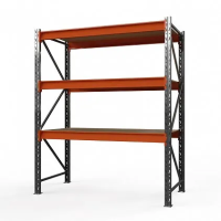 Стеллаж металлический Оптима, 3500x2500x785 мм. Полки: 3 шт. фанера