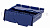 Вкладываемый контейнер KV 6417 с распашной крышкой темно-синий