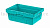Вкладываемый контейнер KVR 6422 с усиленным дном бирюзовый