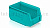 Складской лоток/контейнер для зап. частей, крепежей, бирюзовый, 250x150x130 мм