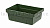 Вкладываемый контейнер KVR 6422 с усиленным дном темно-зеленый